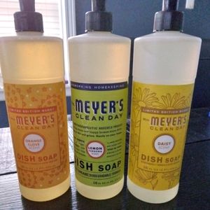 Meyer's dish soap